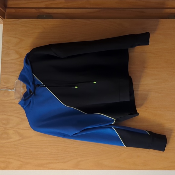All Access Black and Blue Hoodie S - Picture 1 of 4